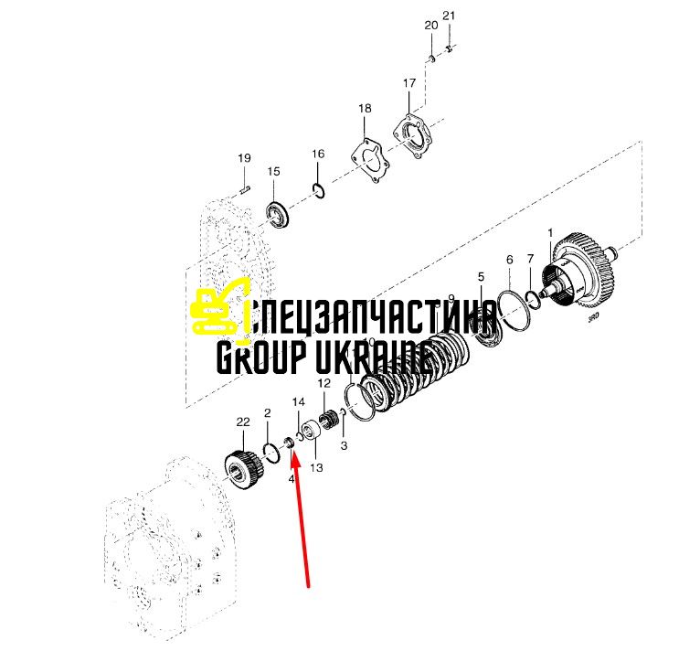 Роликовый подшипник 234132 Dana