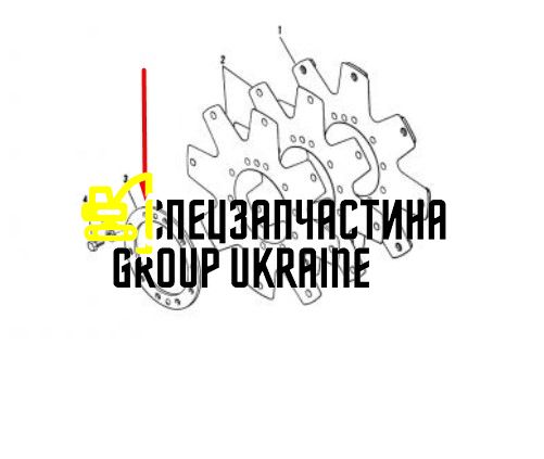 Кольцо опорное 234286 Dana Spicer.
