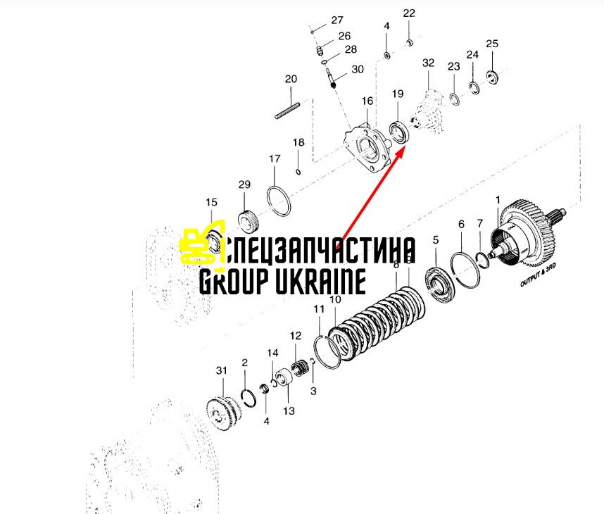 Сальник 235751 Dana Spicer