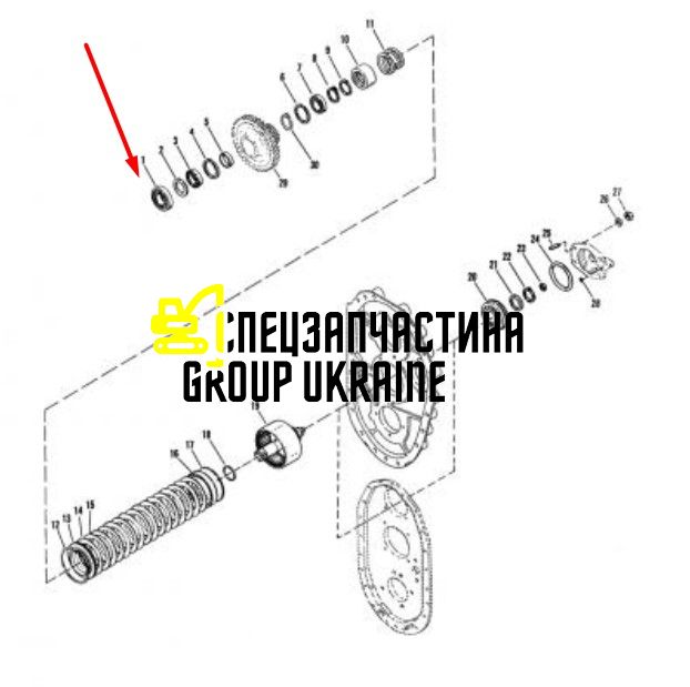 Подшипник 239741 Dana Spicer