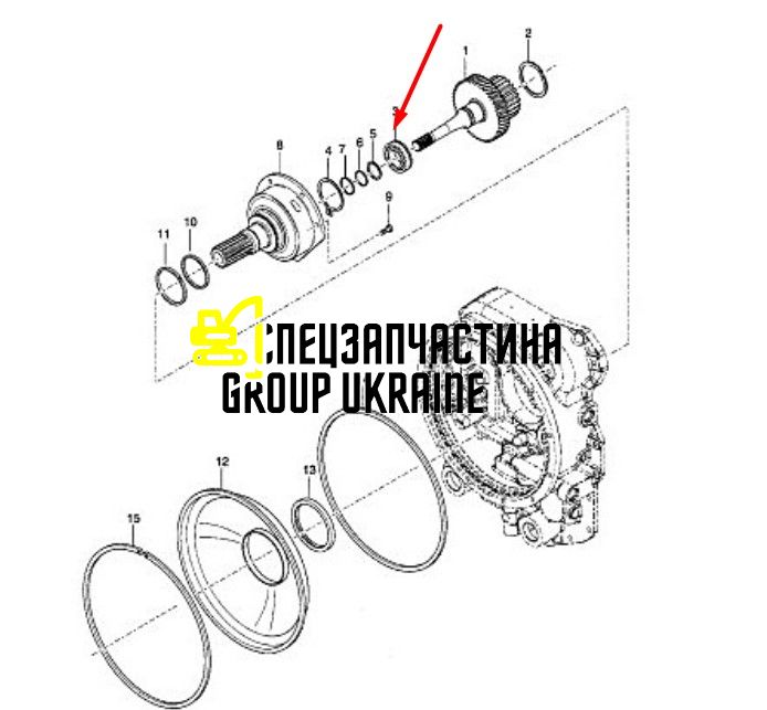 Подшипник 239742 Dana Spicer
