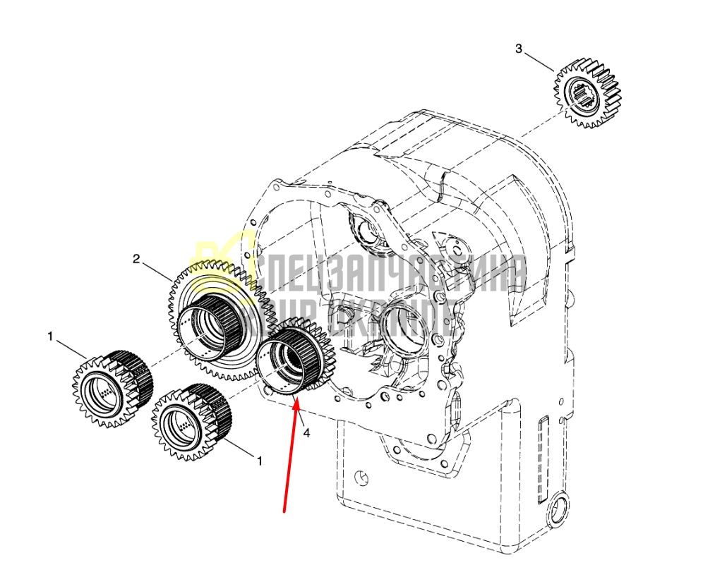 239909 (231239) Муфта 2-Й Передачи КПП Dana Spicer 28000, 32000