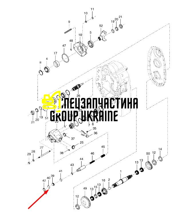 Уплотнительное кольцо 60k-30114
