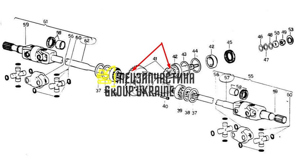 6005009878 (000.231044) Главная (коническая) пара Claas