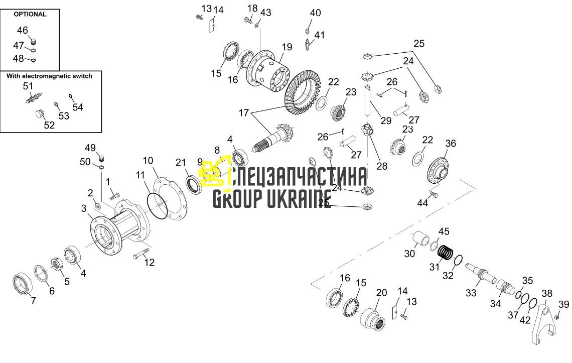 109947 Главная (коническая) пара Manitou