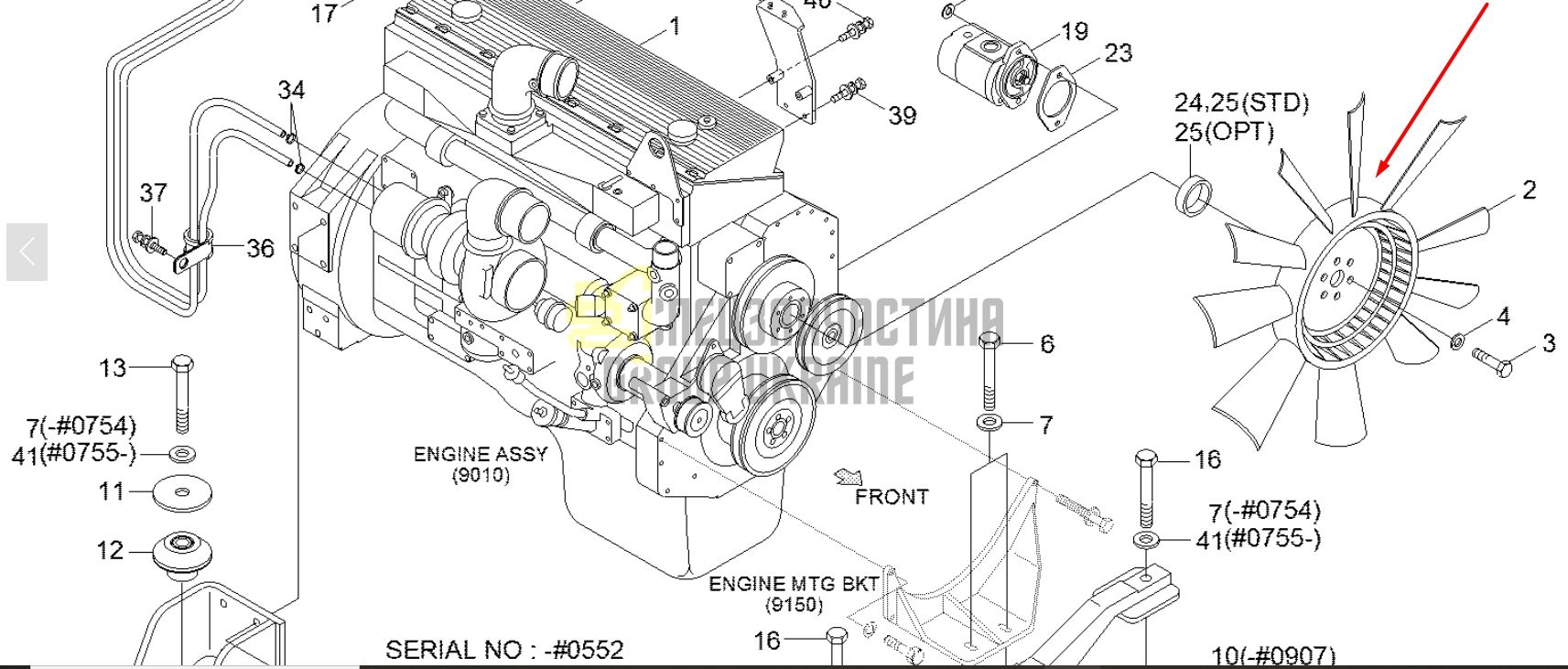 Купить Hyundai 11NB-00051 Крыльчатка для R500LC7