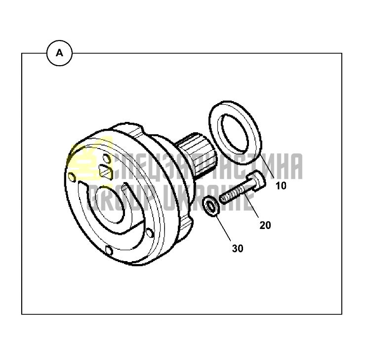 JCB 20/925552 (F03/11474) Насос масляный КПП для 3CX, 4CX