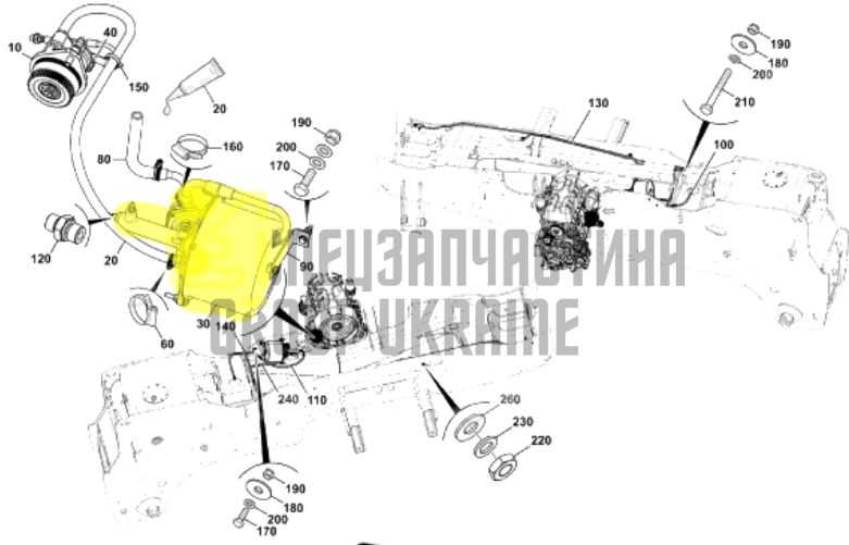 JCB 332/D0204, 15/920065 Вакуумный усилитель тормозов 3CX, 4CX