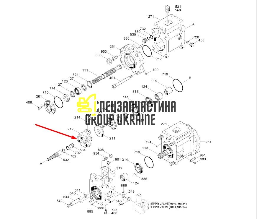 Поворотная пластина+суппорт Kawasaki K5V160 XJBN-00011 Hyundai