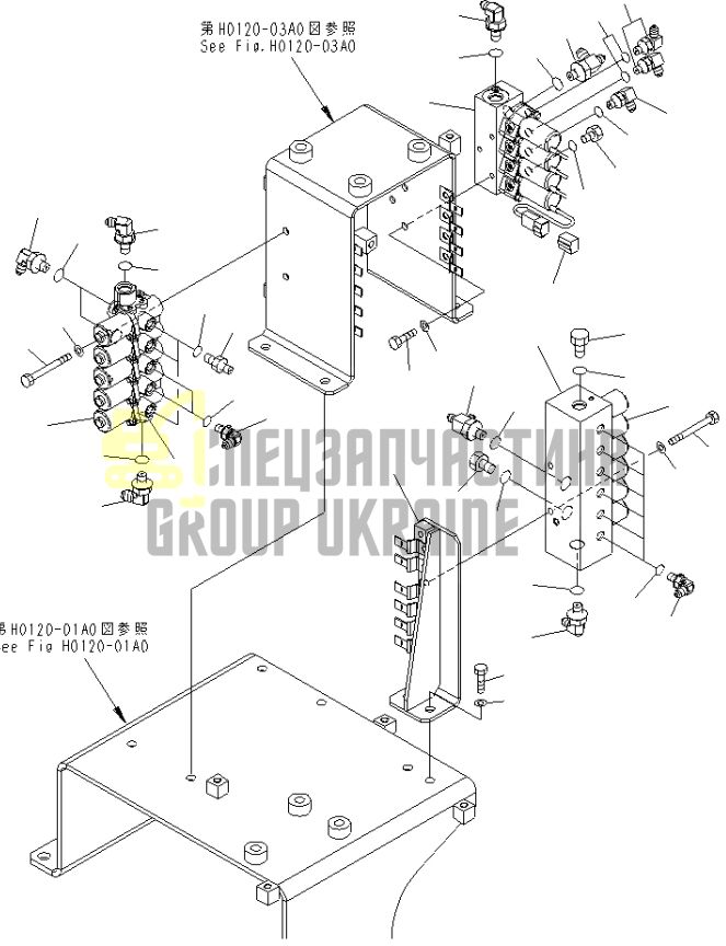 Komatsu 206-60-51132 Электромагнитный клапан PC100, PC120