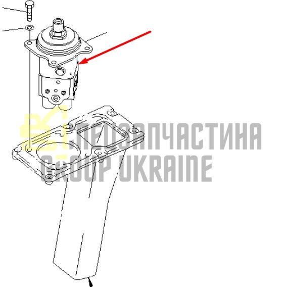 Купить Komatsu 702-16-01341 Управляющий клапан D65E, D85E
