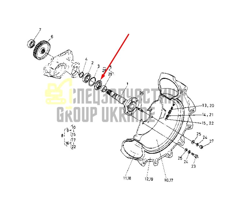 Купить Kubota 67111-17150 Сальник задней полуоси 57x90x14.50 для B1600