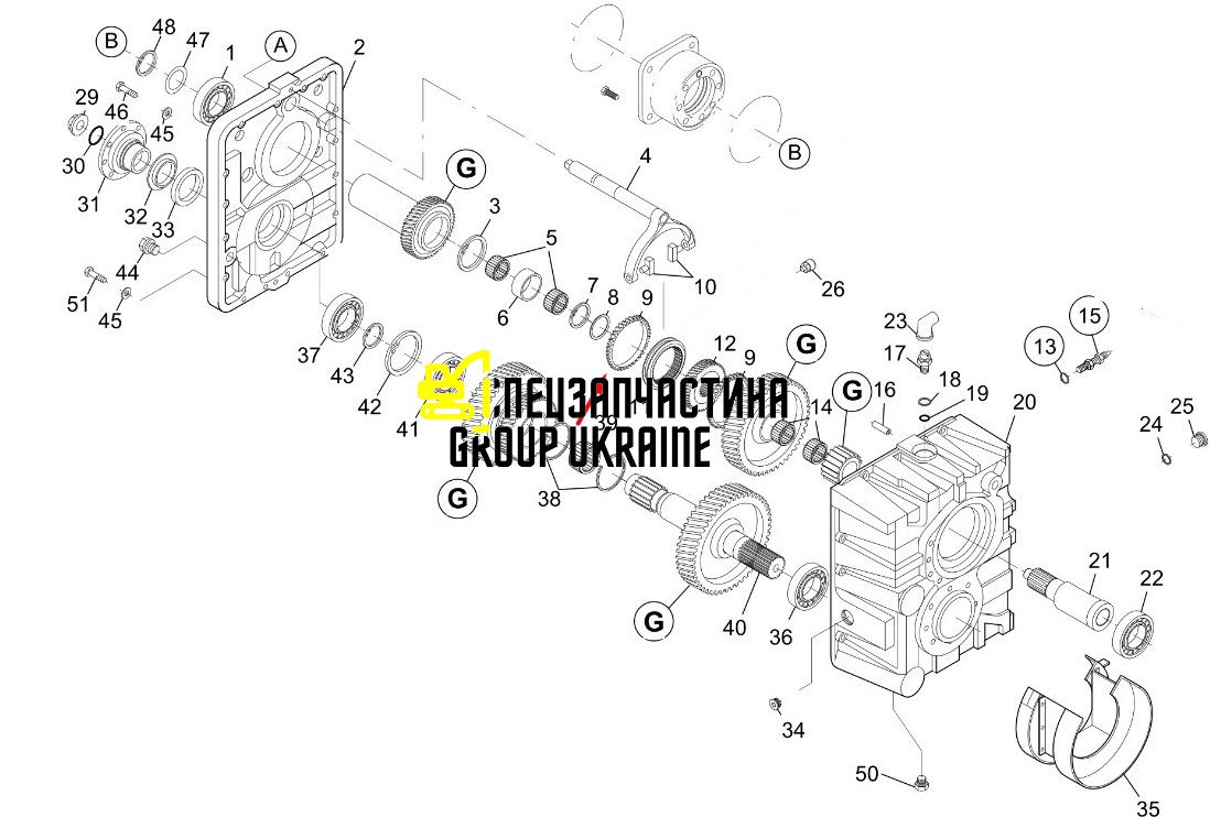 153310951 Шестерня зубчатая New Holland