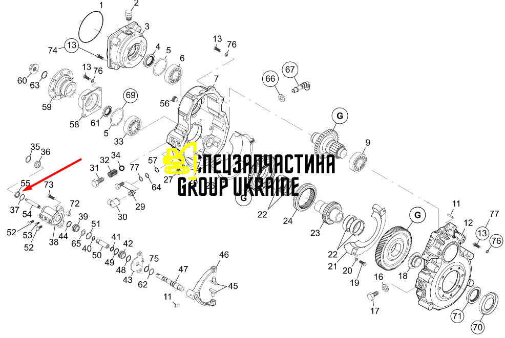 153310985 Уплотнительное кольцо New Holland