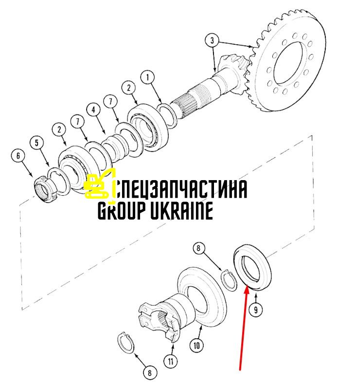 51336005, 247534A1 (134339) Сальник New Holland, Carraro