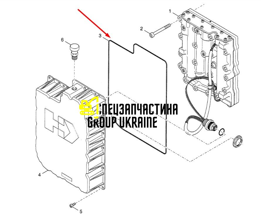 291545A1 Прокладка New Holland, Dana Spicer T16000