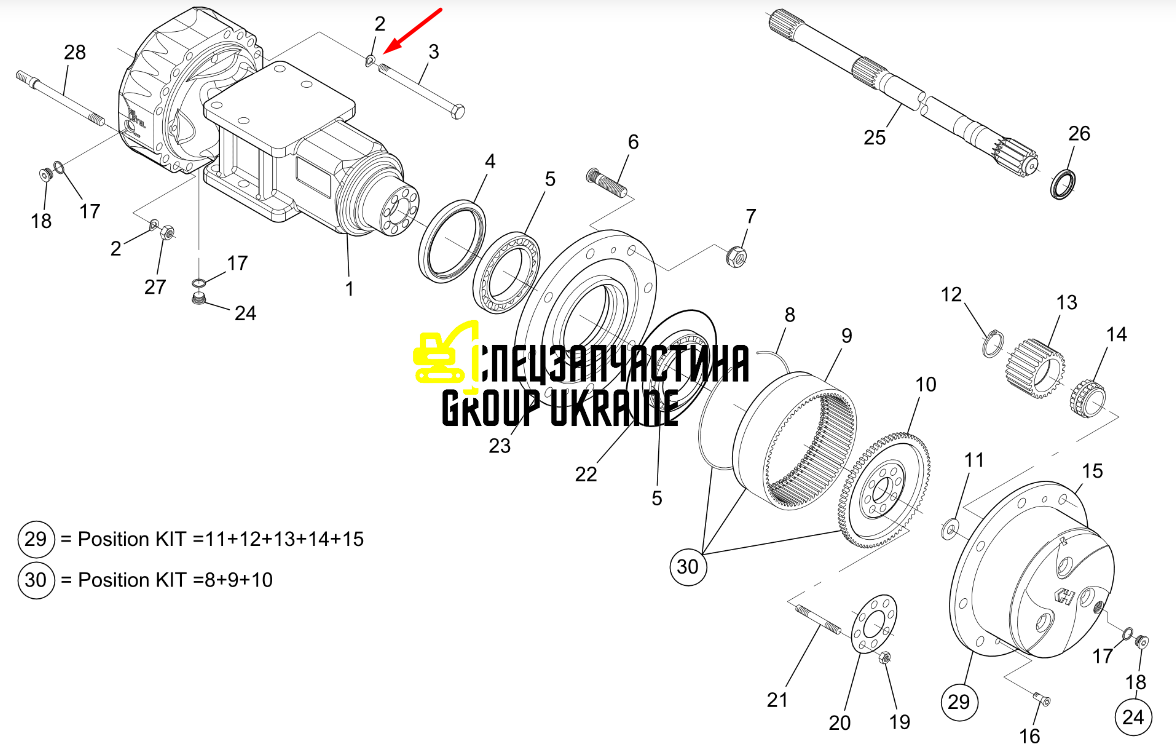 Прокладка, шайба New Holland, CNH