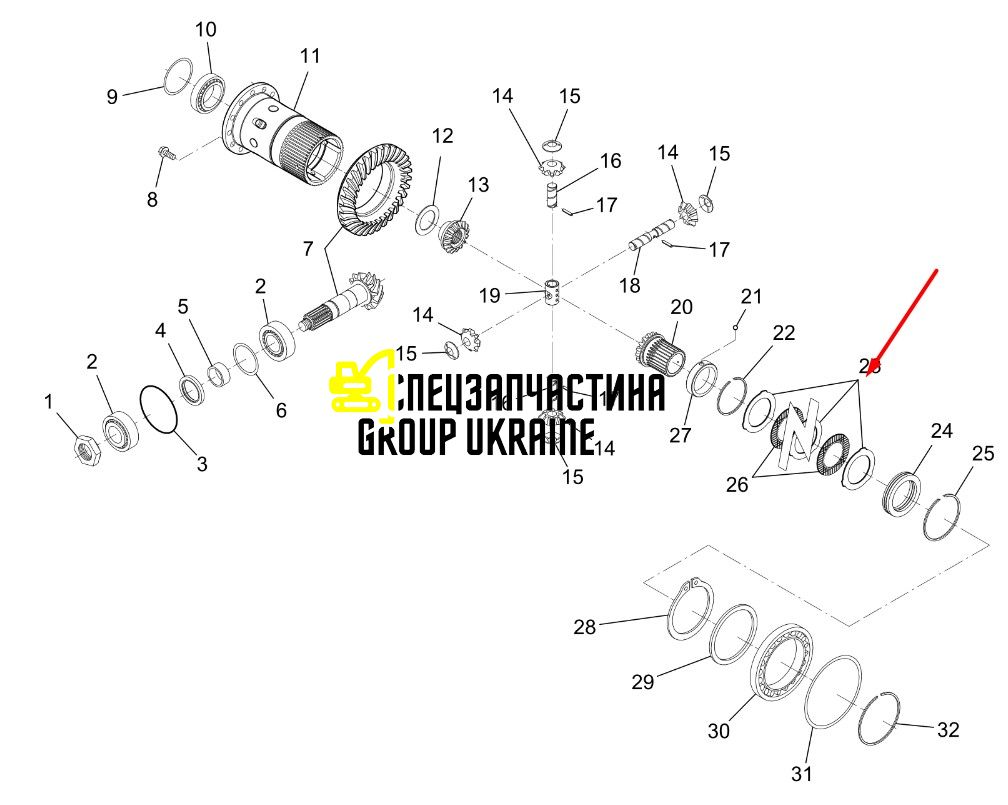 84512612 Тормозные диски New Holland, Dana Spicer