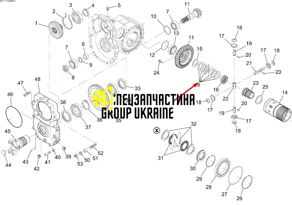 84512630 Тормозные диски New Holland, Dana Spicer