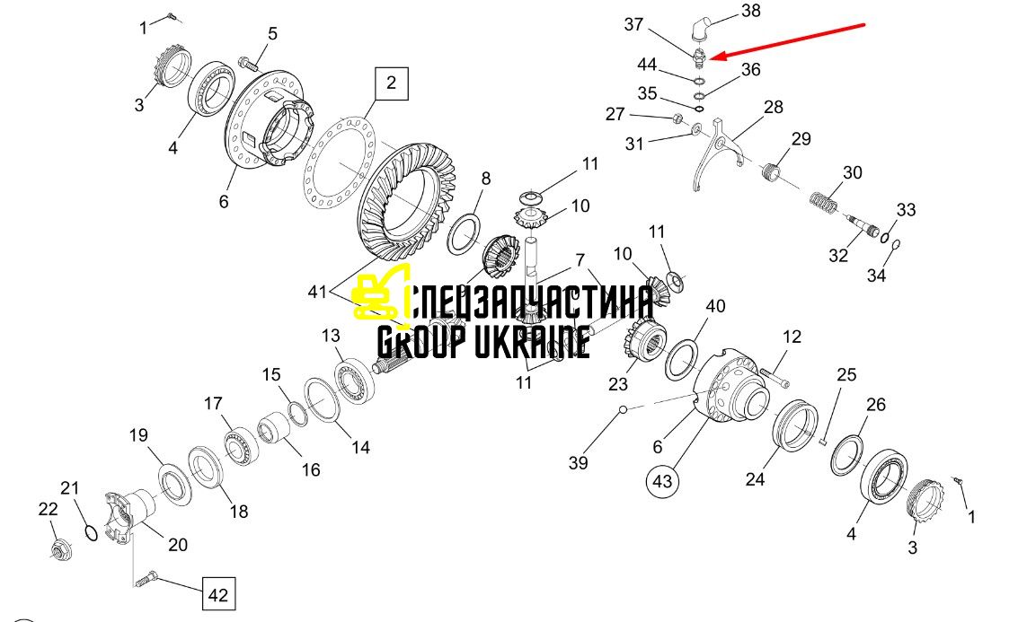 71482566 Переключатель New Holland 932.03.600.04