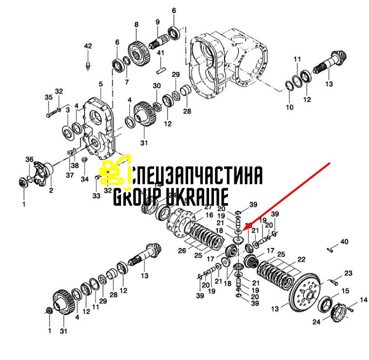 85806933 Шайба New Holland, Dana Spicer