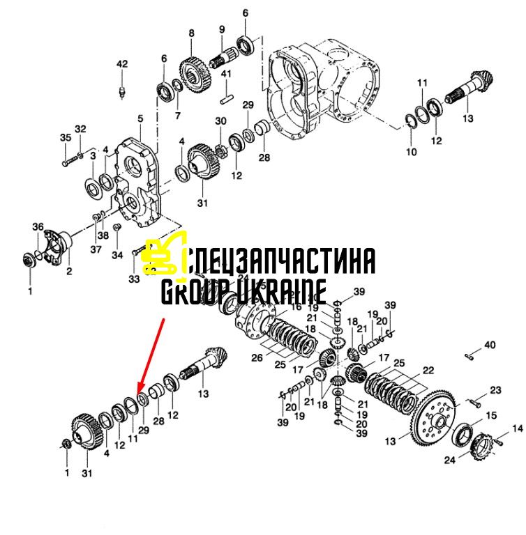85806941 (001.03.0673) Сальник New Holland, Dana Spicer