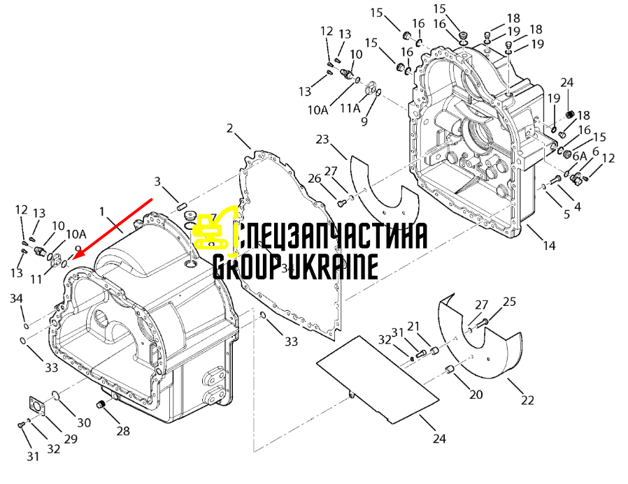 Кільце ущільнювача New Holland, CNH