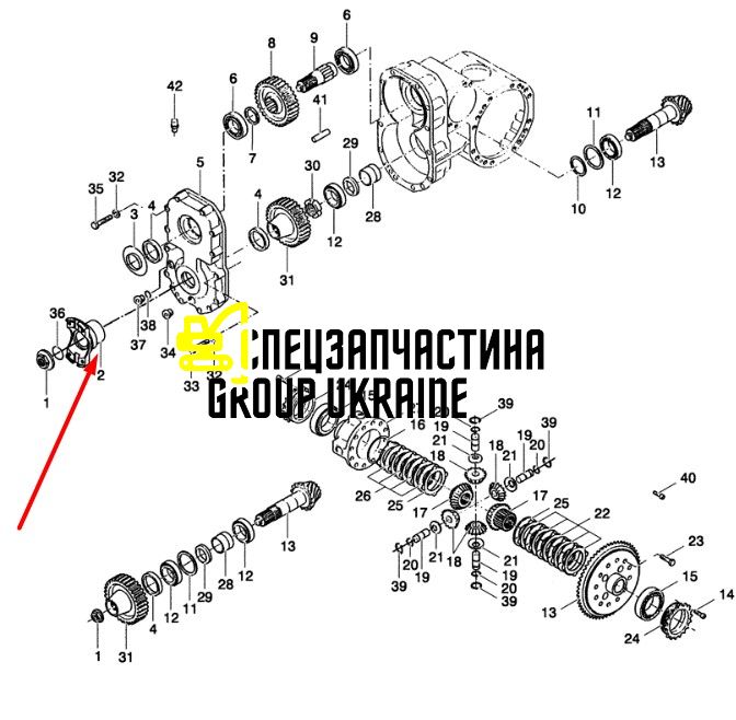 85813909 Фланец New Holland, Dana Spicer