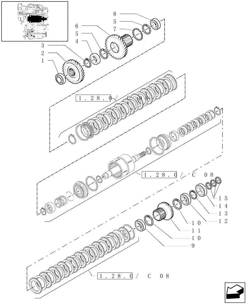 9969078 Подшипник New Holland 292428A1