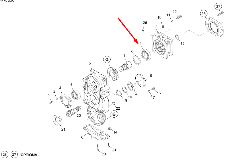 9970010 Підшипник New Holland