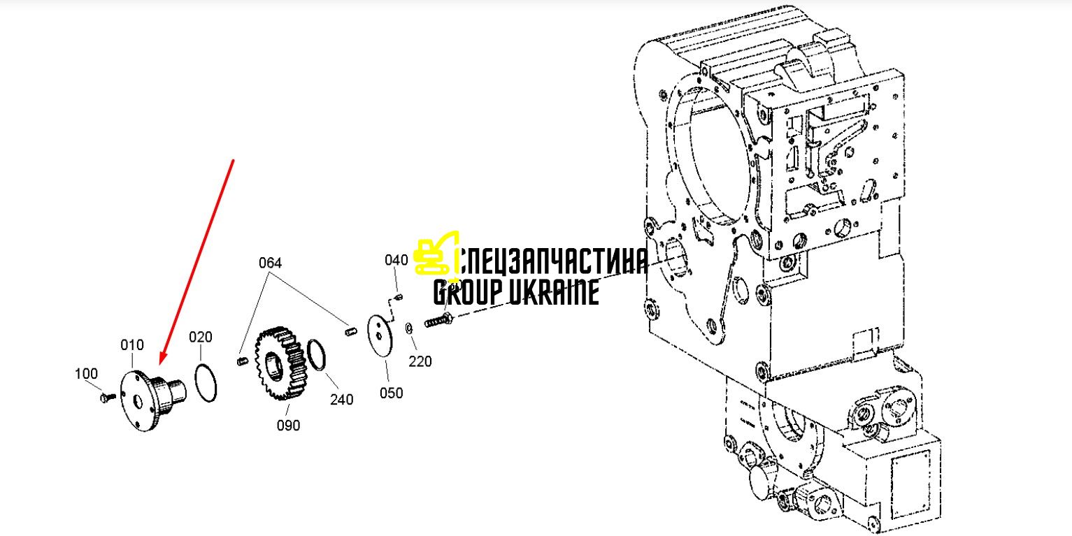 76034063 Шкворень New Holland