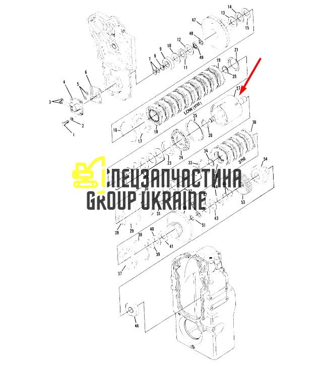 4205495 (76086281) Барабан КПП Т12000 Dana Spicer