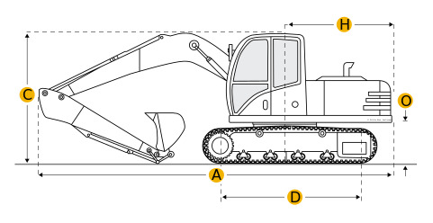 Запчасти на гусеничный экскаватор Caterpillar 345B