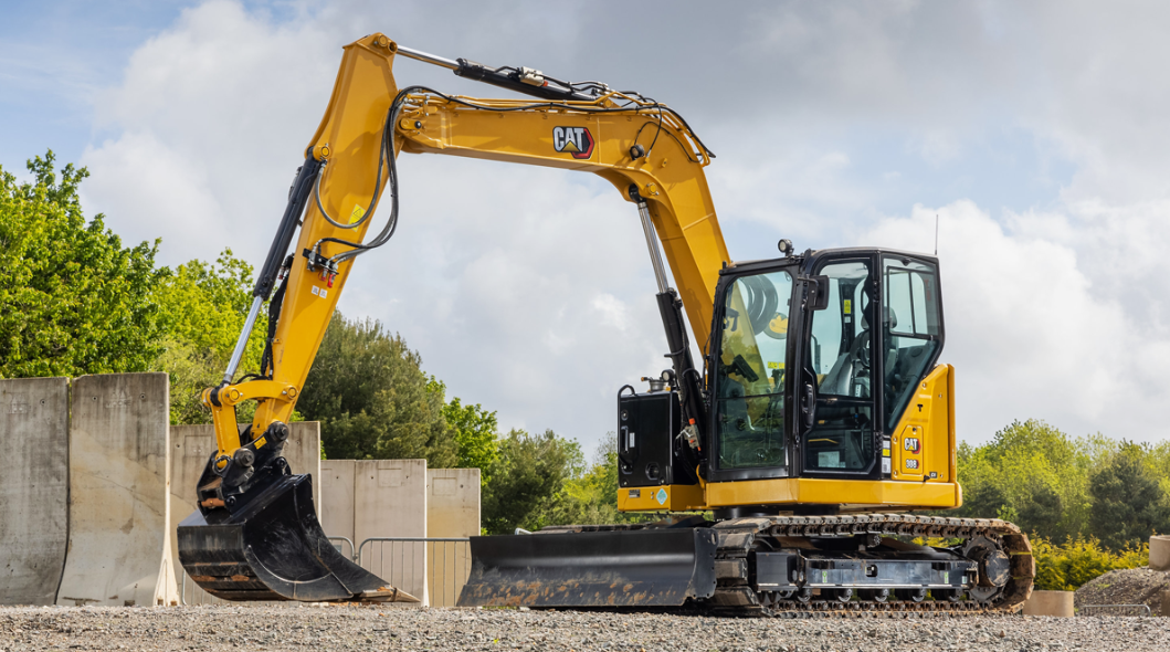 Новый 8-тонный мини-экскаватор CAT&reg; 308 CR