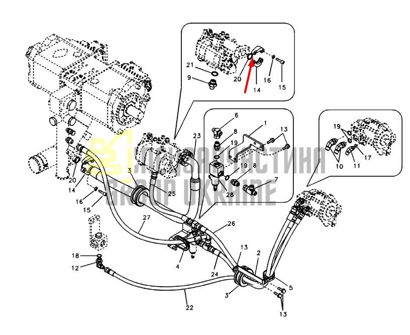 Volvo 14616531 Электромагнитный клапан двигателя вентилятора