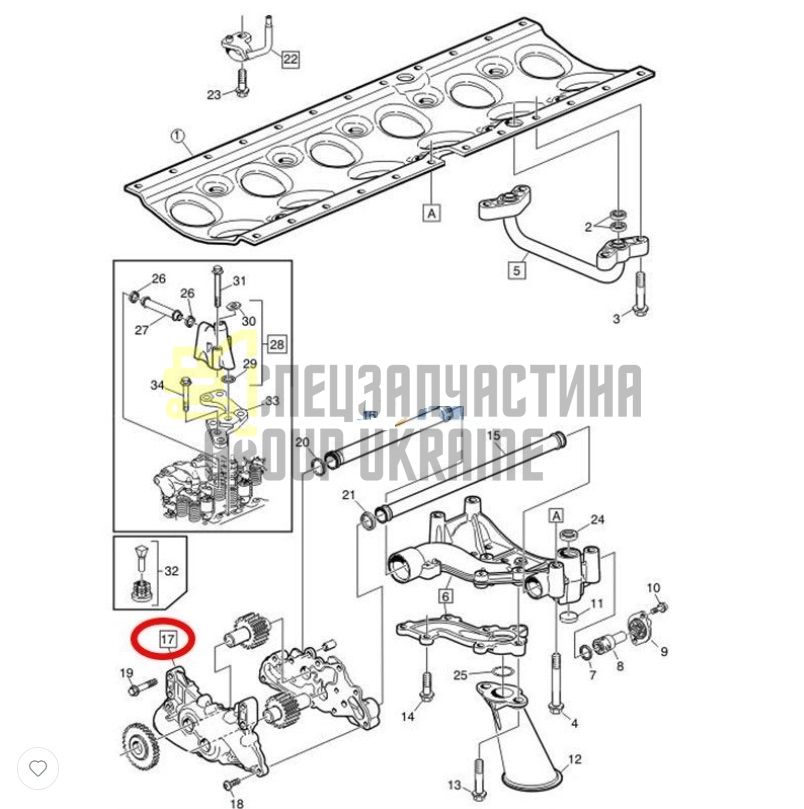 Volvo 20758237 Масляный насос для Truck FM, FM9, B9R, B9S