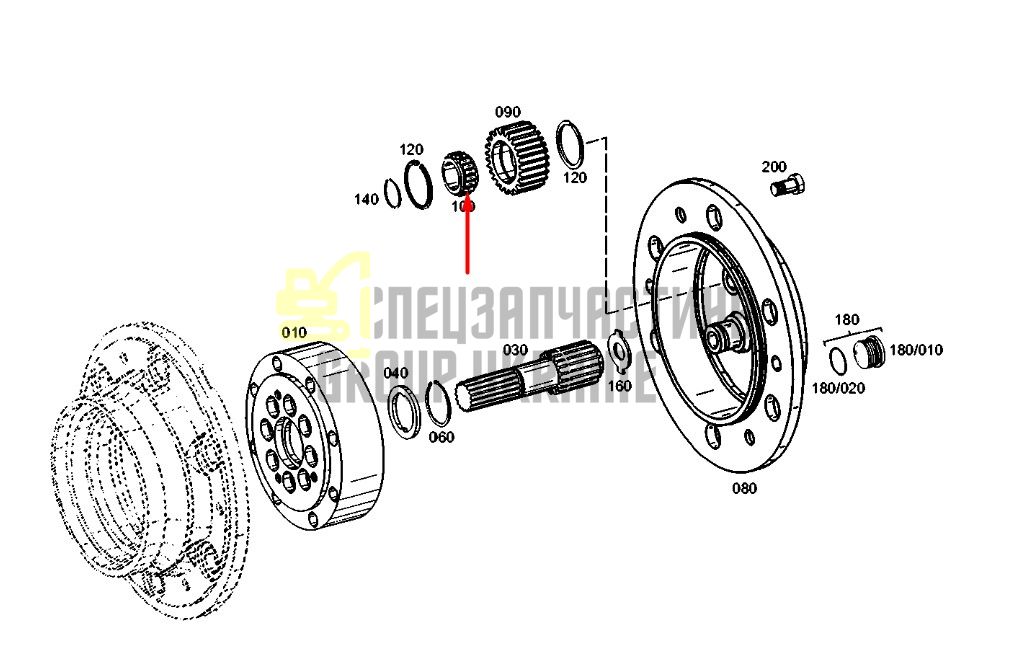 0750118287 (0735410855, 0750118085) Подшипник сателлита ZF