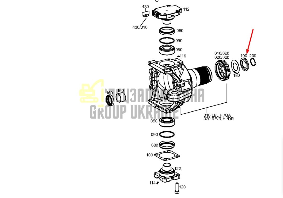 ZF 4472.399.002 Шайба упорная