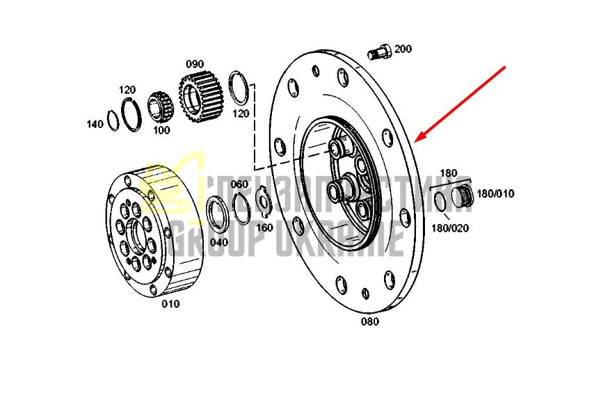 4475325013 Планетарный носитель ZF
